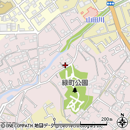 東京都八王子市緑町46周辺の地図