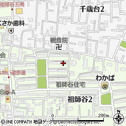東京都世田谷区祖師谷2丁目5-16周辺の地図