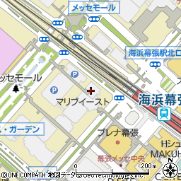 千葉銀行幕張新都心支店 ＡＴＭ周辺の地図