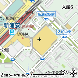 新浦安駅前コシノ内科周辺の地図