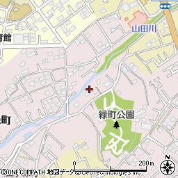 東京都八王子市緑町41周辺の地図