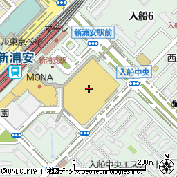 麺屋 土竜 新浦安周辺の地図