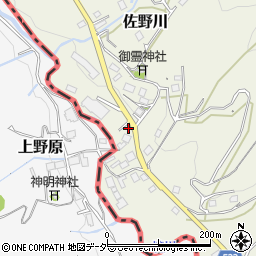 神奈川県相模原市緑区佐野川3078-3周辺の地図