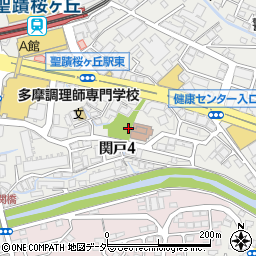 東京都多摩市関戸4丁目19周辺の地図