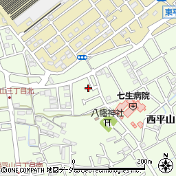 東京都日野市西平山1丁目31周辺の地図
