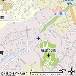 東京都八王子市緑町44周辺の地図