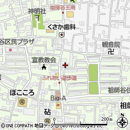 東京都世田谷区祖師谷2丁目10-5周辺の地図