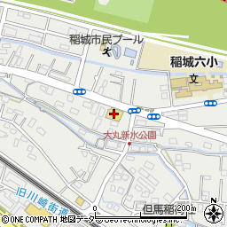 クリエイトＳＤ稲城大丸店周辺の地図