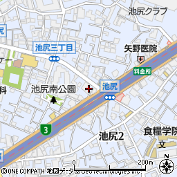 東京都世田谷区池尻周辺の地図