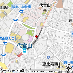 東京都渋谷区代官山町18周辺の地図