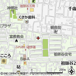東京都世田谷区祖師谷2丁目5-11周辺の地図