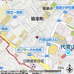 東京都渋谷区猿楽町20周辺の地図