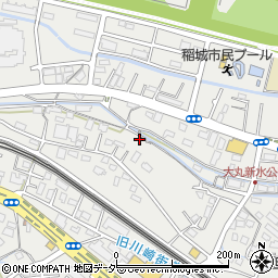 東京都稲城市大丸408-3周辺の地図