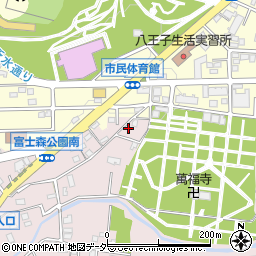 東京都八王子市緑町349周辺の地図