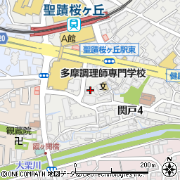 パークジャパン聖蹟桜ヶ丘第３駐車場周辺の地図