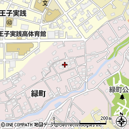 東京都八王子市緑町178周辺の地図