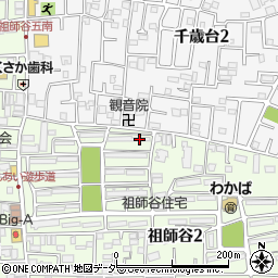東京都世田谷区祖師谷2丁目5-14周辺の地図