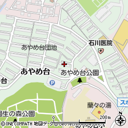 千葉県千葉市稲毛区あやめ台2-2周辺の地図