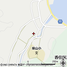 兵庫県美方郡香美町香住区上計1260周辺の地図
