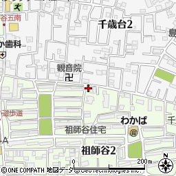 東京都世田谷区祖師谷2丁目9-10周辺の地図