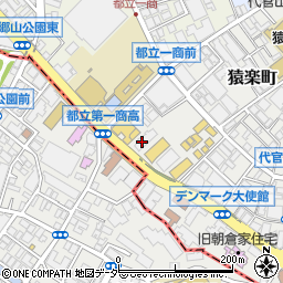 株式会社代官山ゴルフ倶楽部周辺の地図