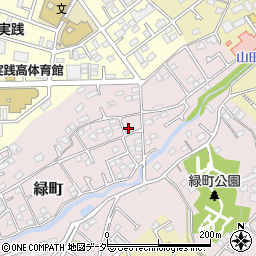 東京都八王子市緑町190周辺の地図