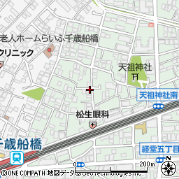 東京都世田谷区経堂4丁目周辺の地図