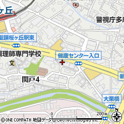 東京都多摩市関戸4丁目7-6周辺の地図