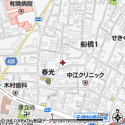 東京都世田谷区船橋1丁目48-9周辺の地図