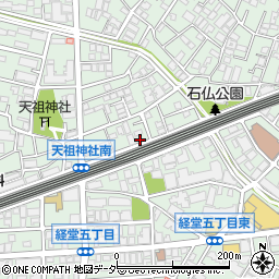 東京都世田谷区経堂4丁目39-1周辺の地図