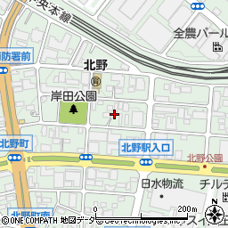 東京都八王子市北野町569周辺の地図