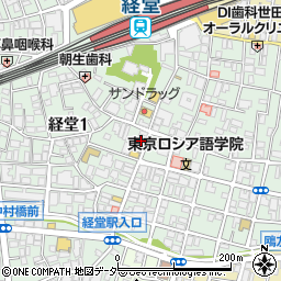 株式会社タウンハウジング　経堂店周辺の地図
