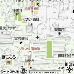 東京都世田谷区祖師谷2丁目10-10周辺の地図