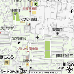 東京都世田谷区祖師谷2丁目10-14周辺の地図