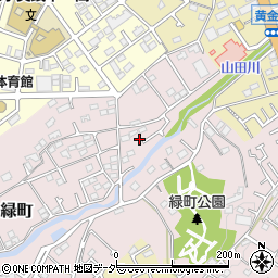 東京都八王子市緑町29周辺の地図