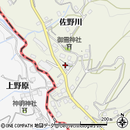 神奈川県相模原市緑区佐野川3079周辺の地図