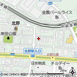 東京都八王子市北野町579周辺の地図