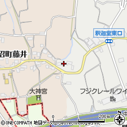 山梨県甲州市勝沼町下岩崎2532周辺の地図