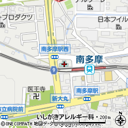 東京都稲城市大丸999周辺の地図