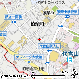 東京都渋谷区猿楽町22周辺の地図
