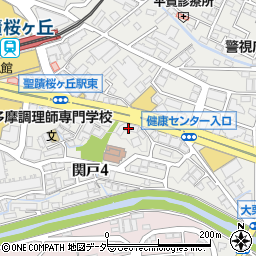 東京都多摩市関戸4丁目6-5周辺の地図