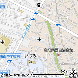 株式会社クリーン環境センター　甲府営業所周辺の地図