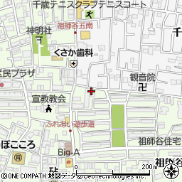 東京都世田谷区祖師谷2丁目10-12周辺の地図