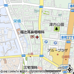 福井県敦賀市津内町周辺の地図
