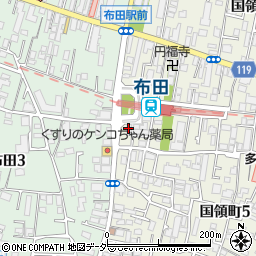 布田駅前歯科クリニック周辺の地図