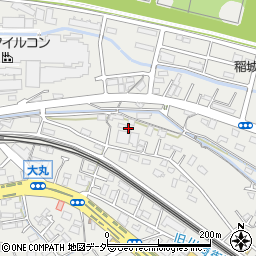 東京都稲城市大丸417周辺の地図