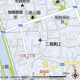 福井県敦賀市三島町周辺の地図