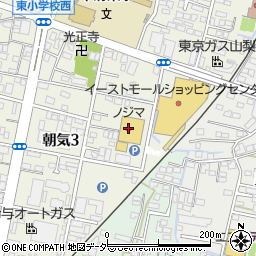 ノジマ甲府東店周辺の地図