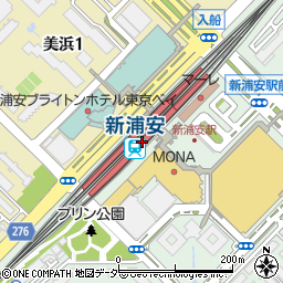 ゴディバ・アトレ新浦安店周辺の地図