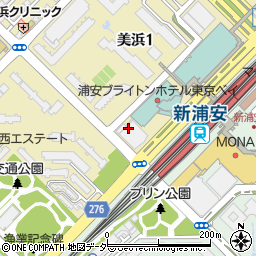 新浦安駅前矯正歯科周辺の地図